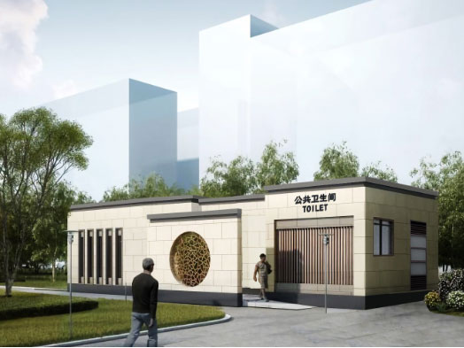 抱由镇豪华组装型移动厕所